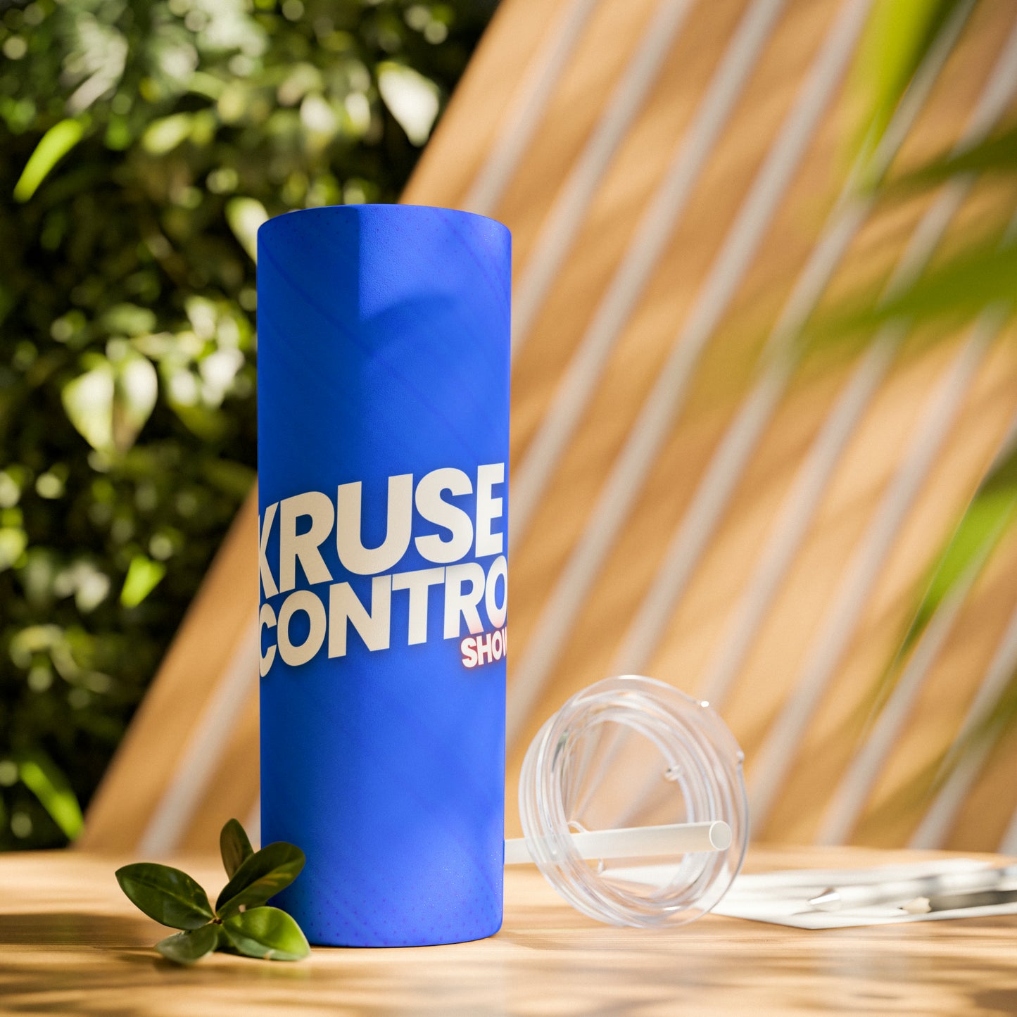 Skinny Tumbler with Straw, 20oz