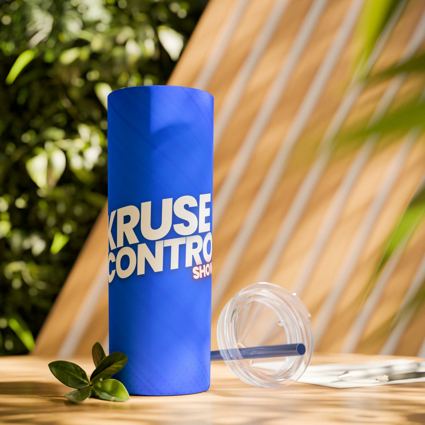 Skinny Tumbler with Straw, 20oz
