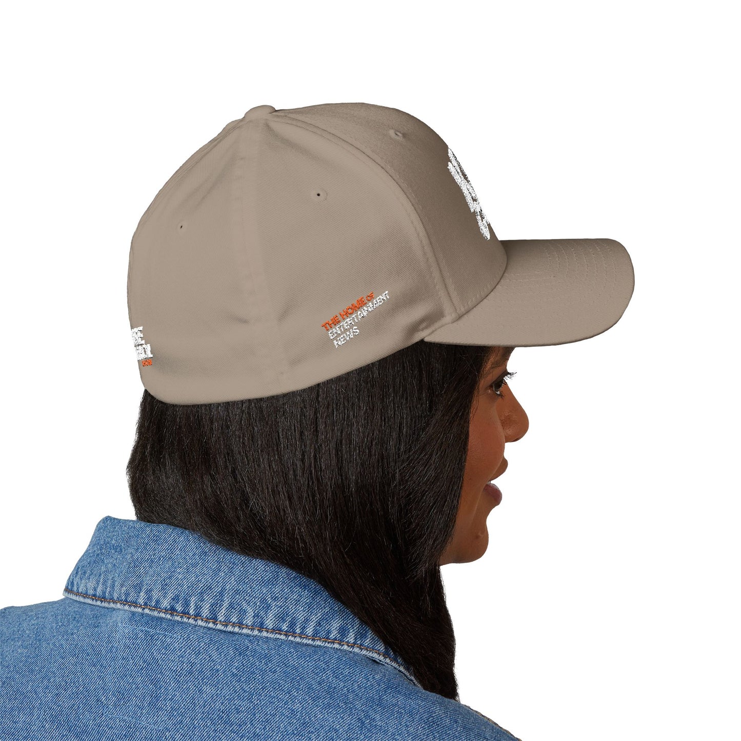 Kruse Control Embroidered Baseball Cap — White Structured Closed-Back