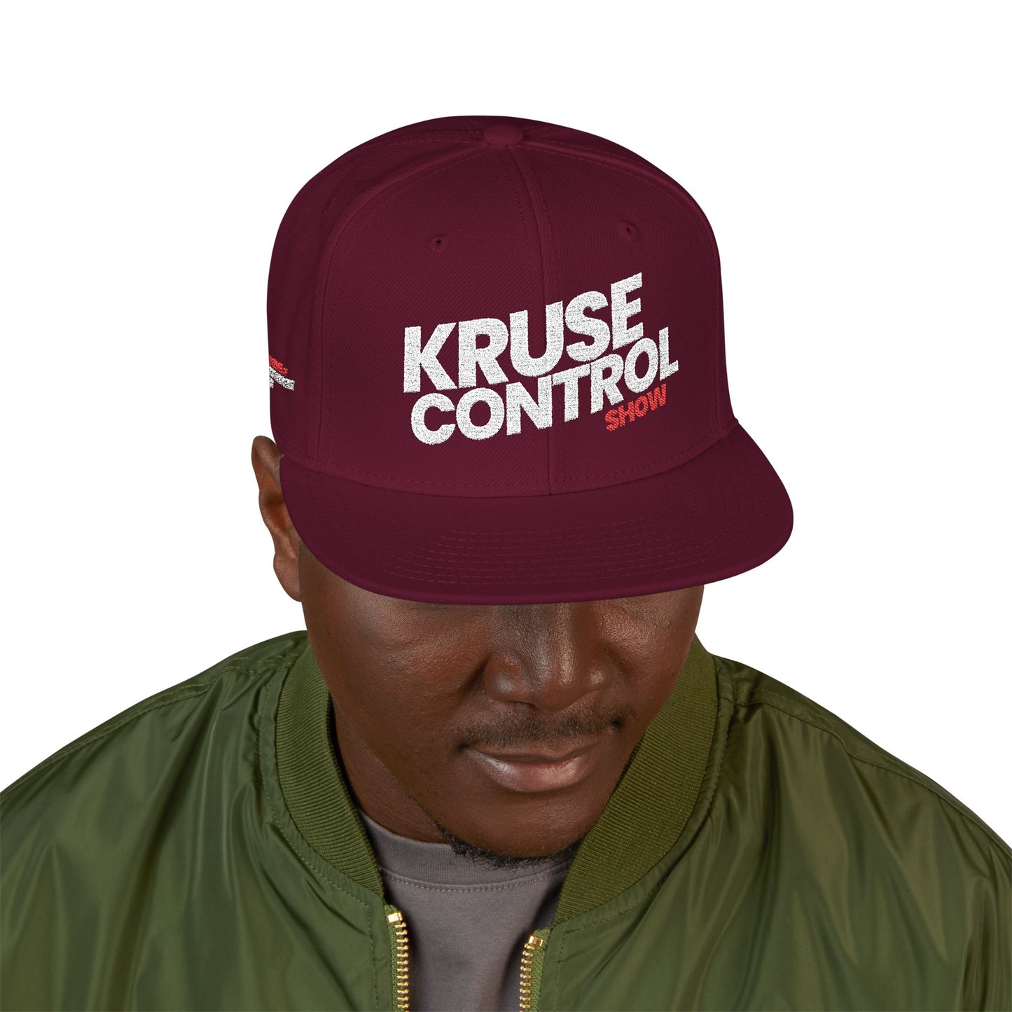 Snapback Hat — 'House Control Show' Embroidered Streetwear Cap