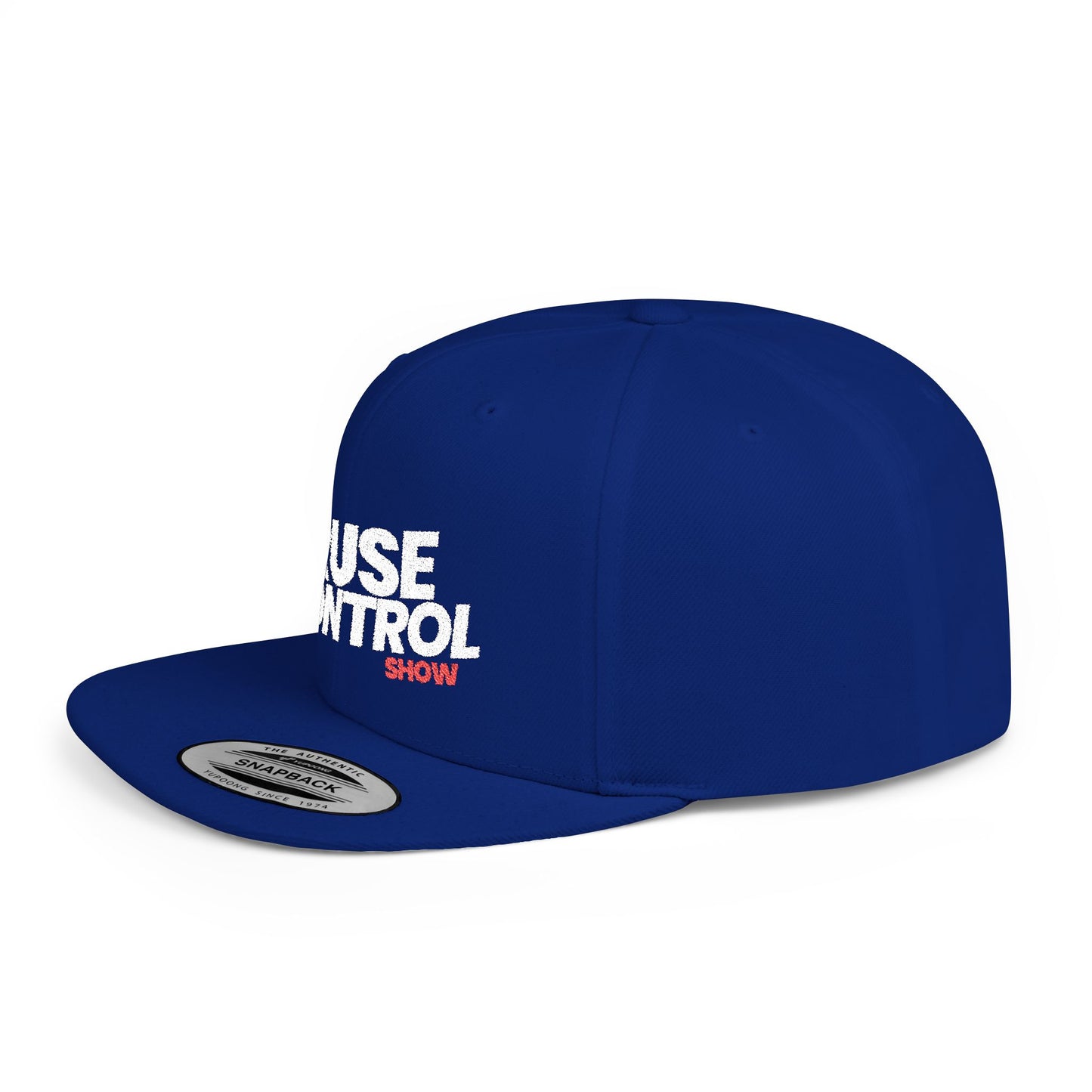 Snapback Hat — Kruse Control Show Logo Flat Bill Cap