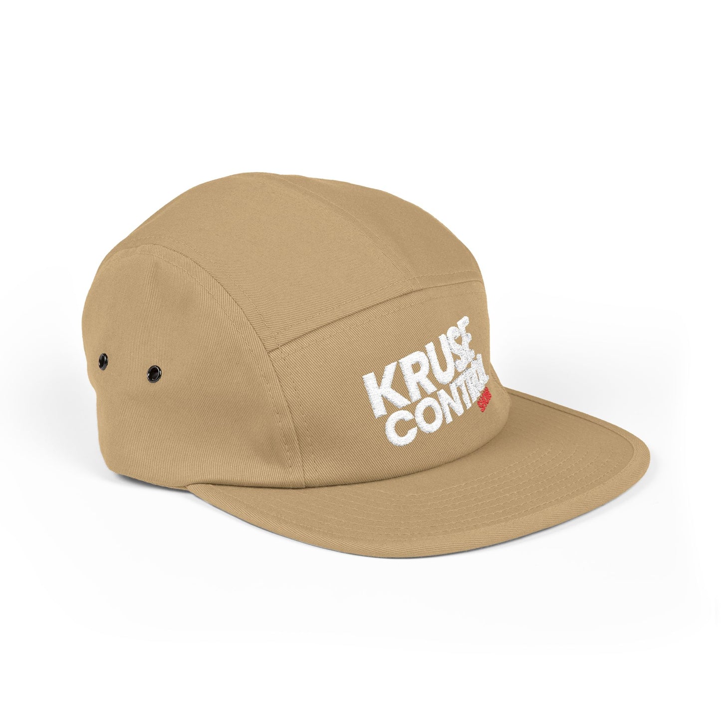 Kruse Control Embroidered 5-Panel Cap – Casual Adjustable Streetwear Hat