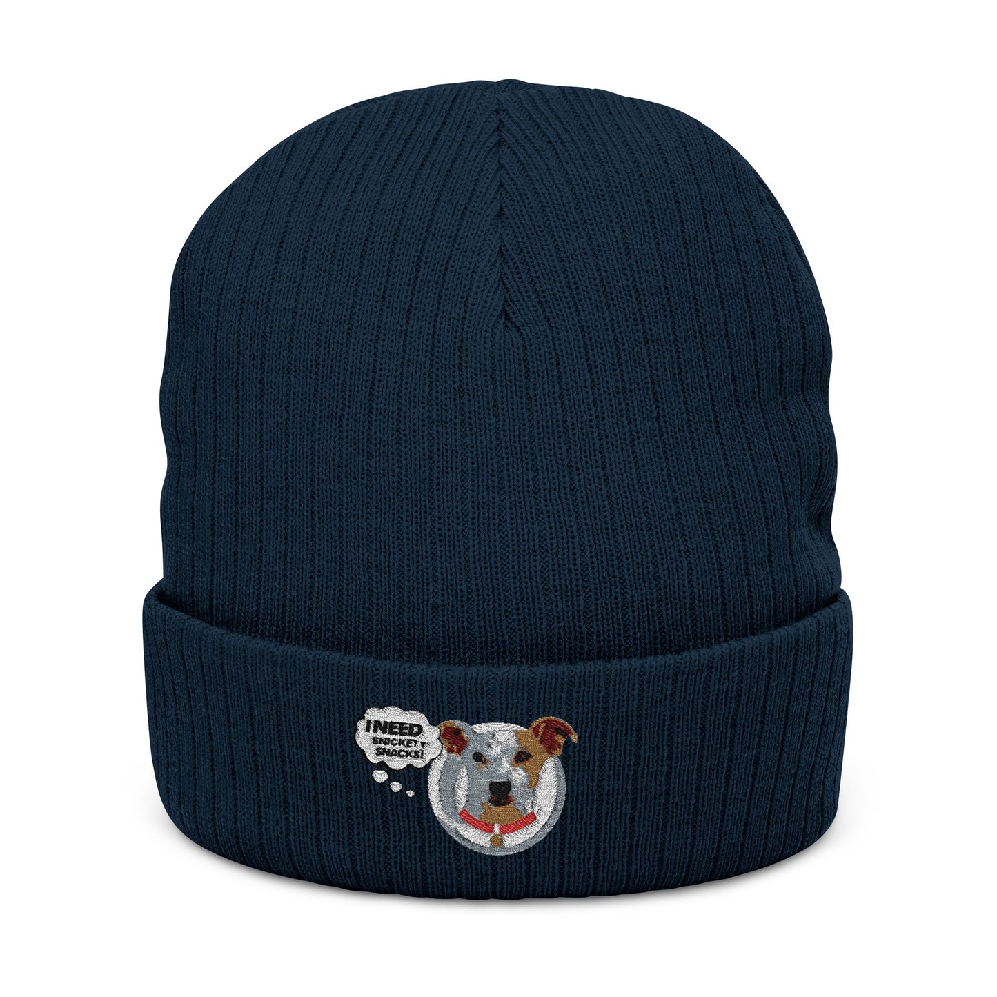 Ribbed Knit Beanie (Embroidery)