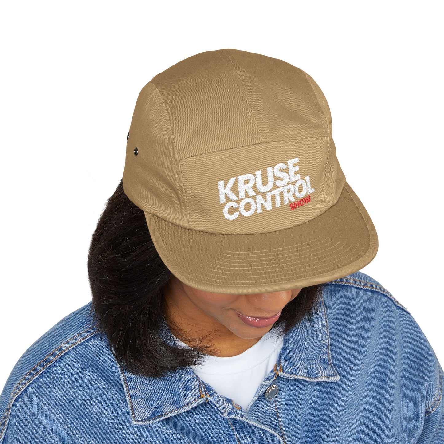 Kruse Control Embroidered 5-Panel Cap – Casual Adjustable Streetwear Hat