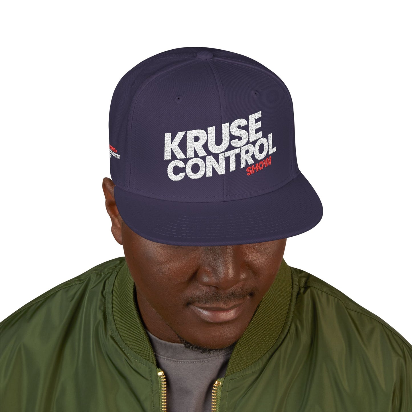 Snapback Hat — 'House Control Show' Embroidered Streetwear Cap