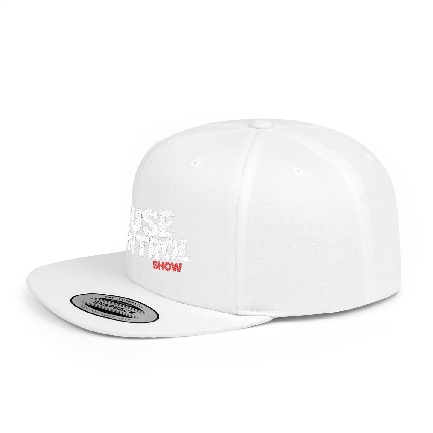 Snapback Hat — Kruse Control Show Logo Flat Bill Cap
