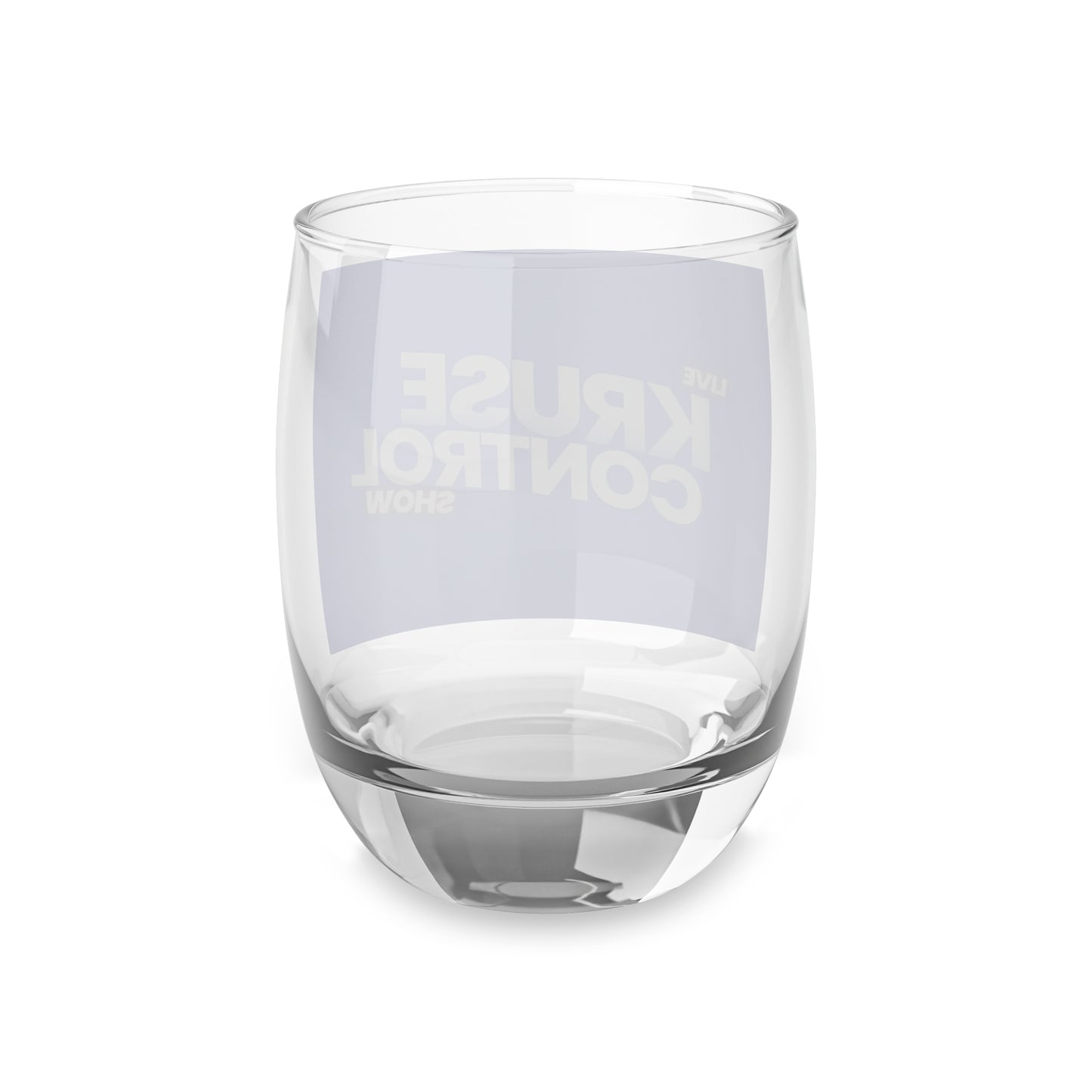 Live Kruse Control Whiskey Glass, Personalized Barware, Unique Gift for Whiskey Lovers, Celebration Accessory, Custom Drinkware
