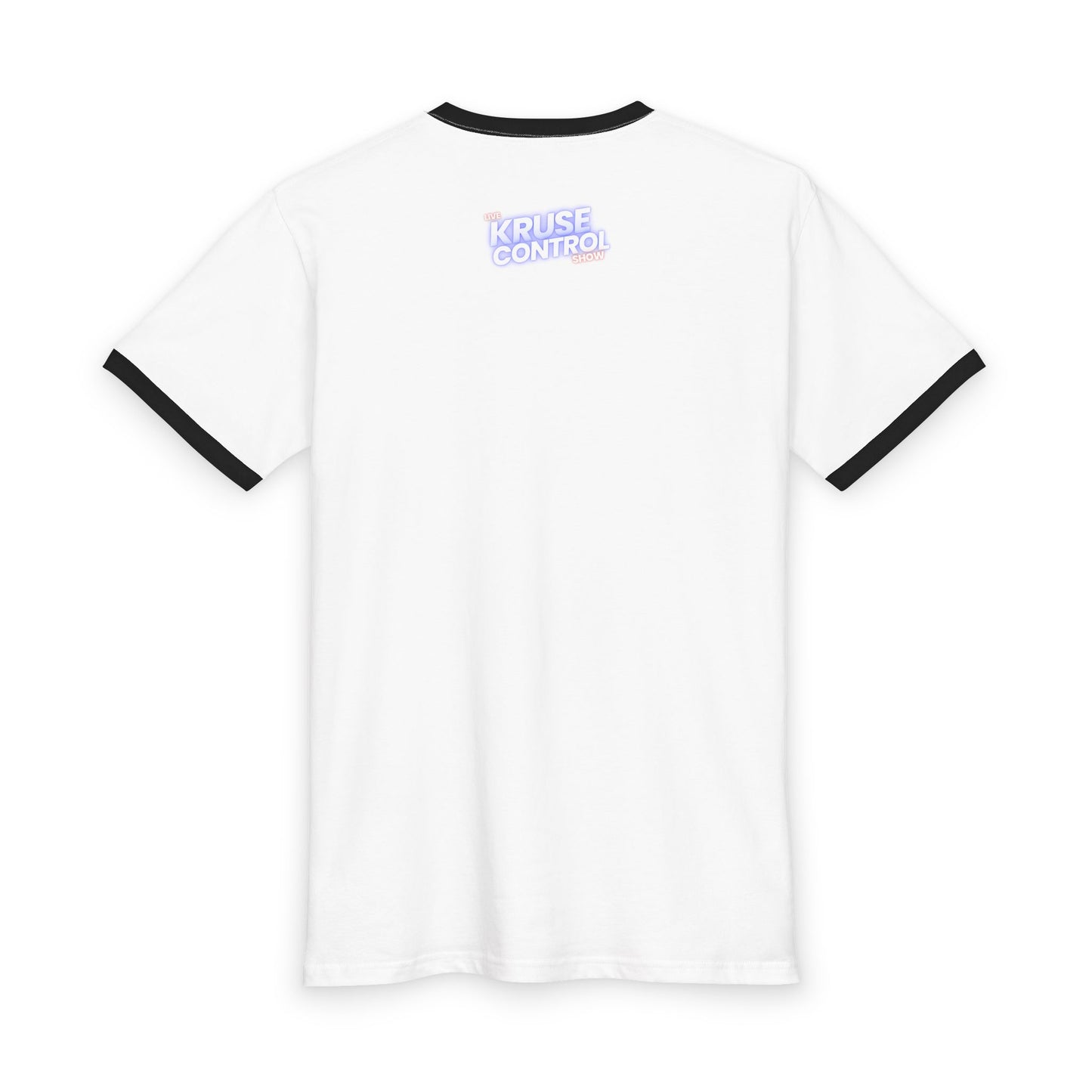 Dog Photo Ringer Tee — "I Need Snacks!" Cute Jack Russell Graphic Shirt