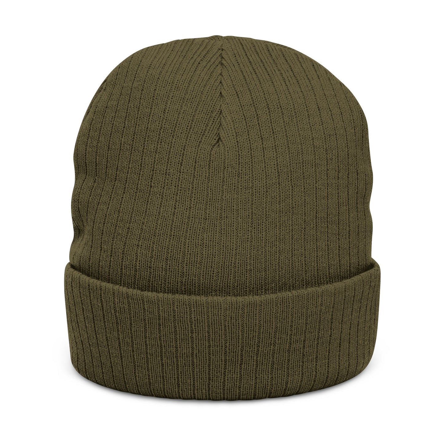 Ribbed Knit Beanie (Embroidery)