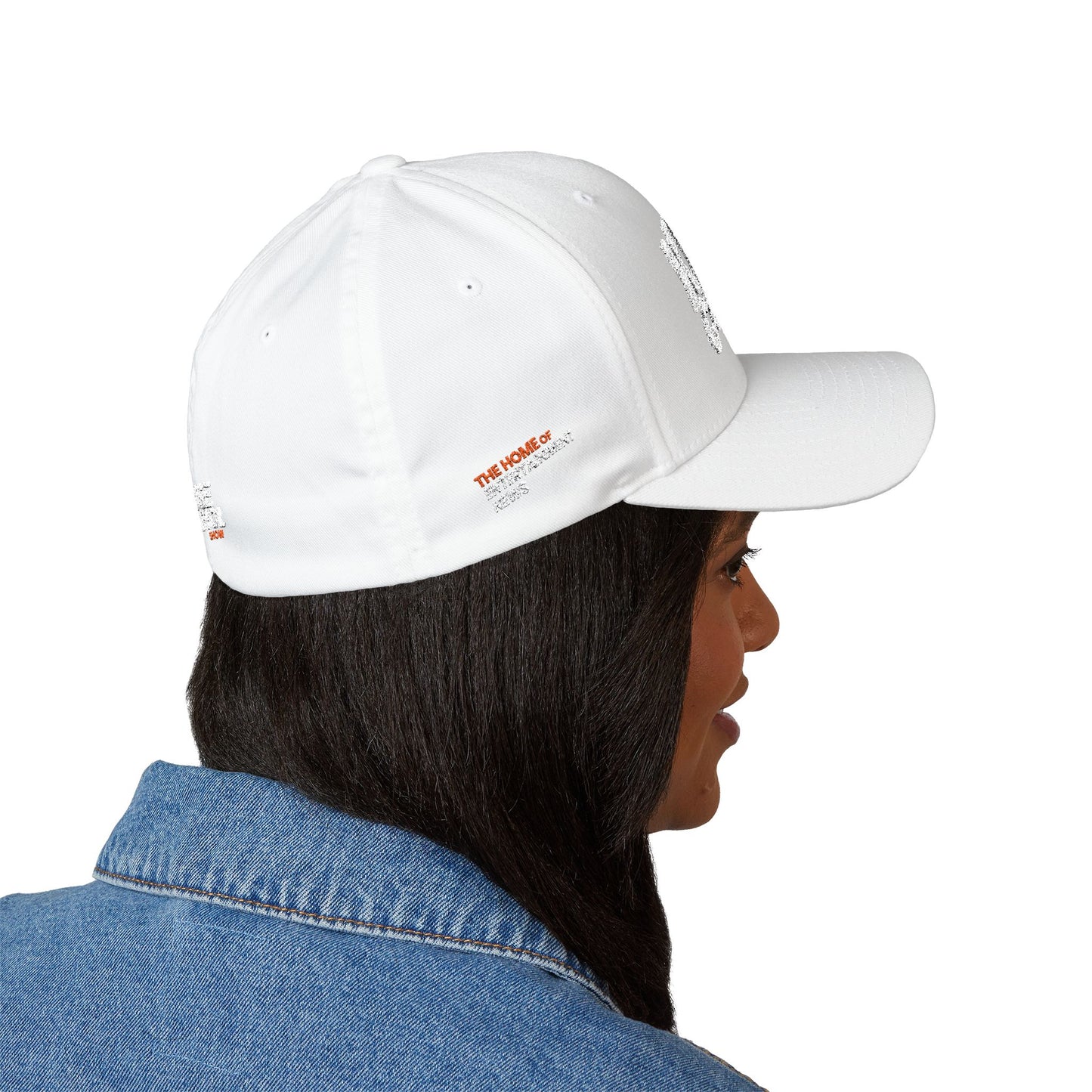 Kruse Control Embroidered Baseball Cap — White Structured Closed-Back