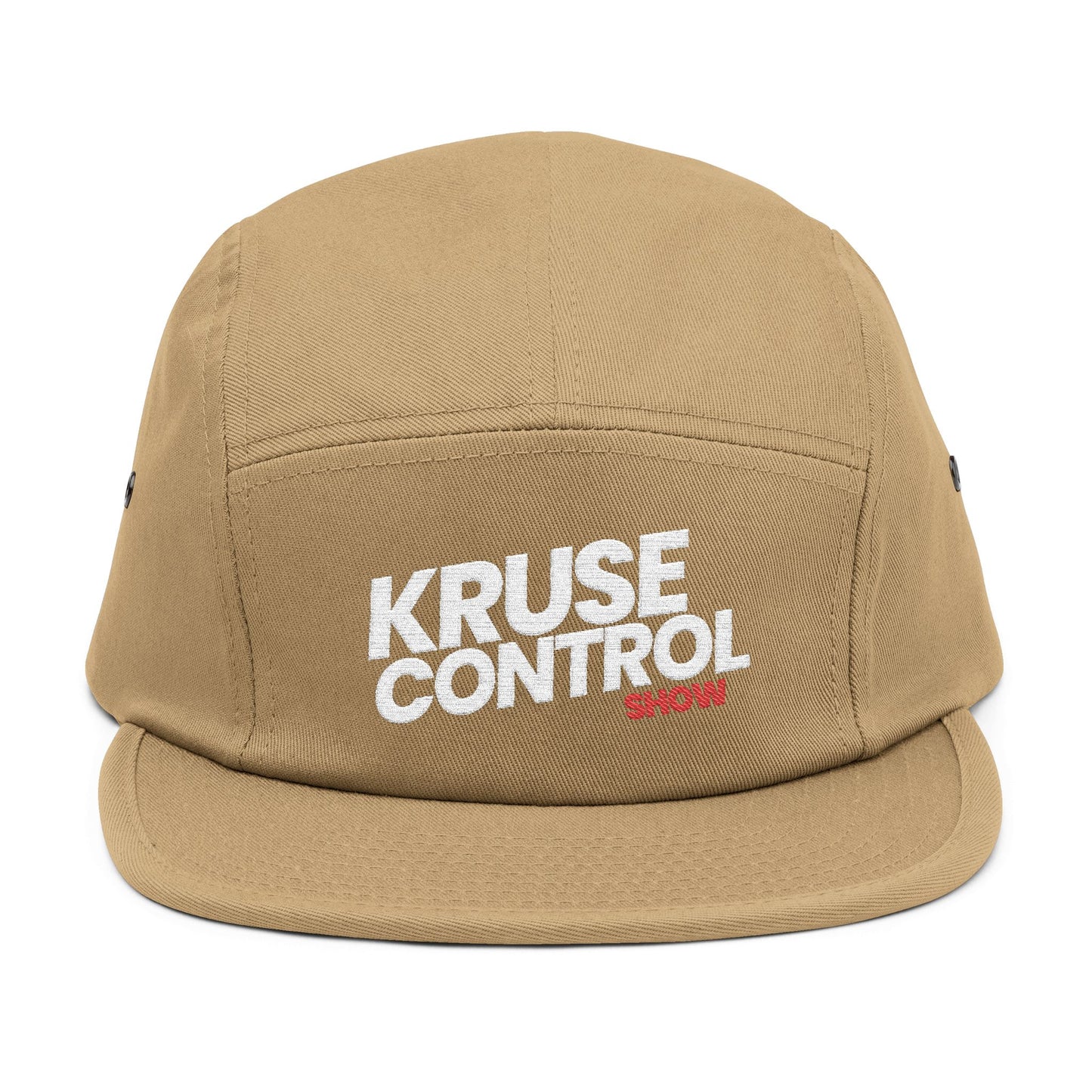 Kruse Control Embroidered 5-Panel Cap – Casual Adjustable Streetwear Hat