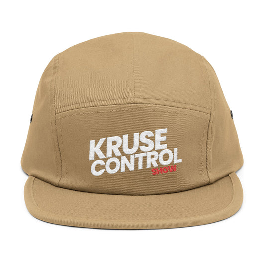 Kruse Control Embroidered 5-Panel Cap – Casual Adjustable Streetwear Hat