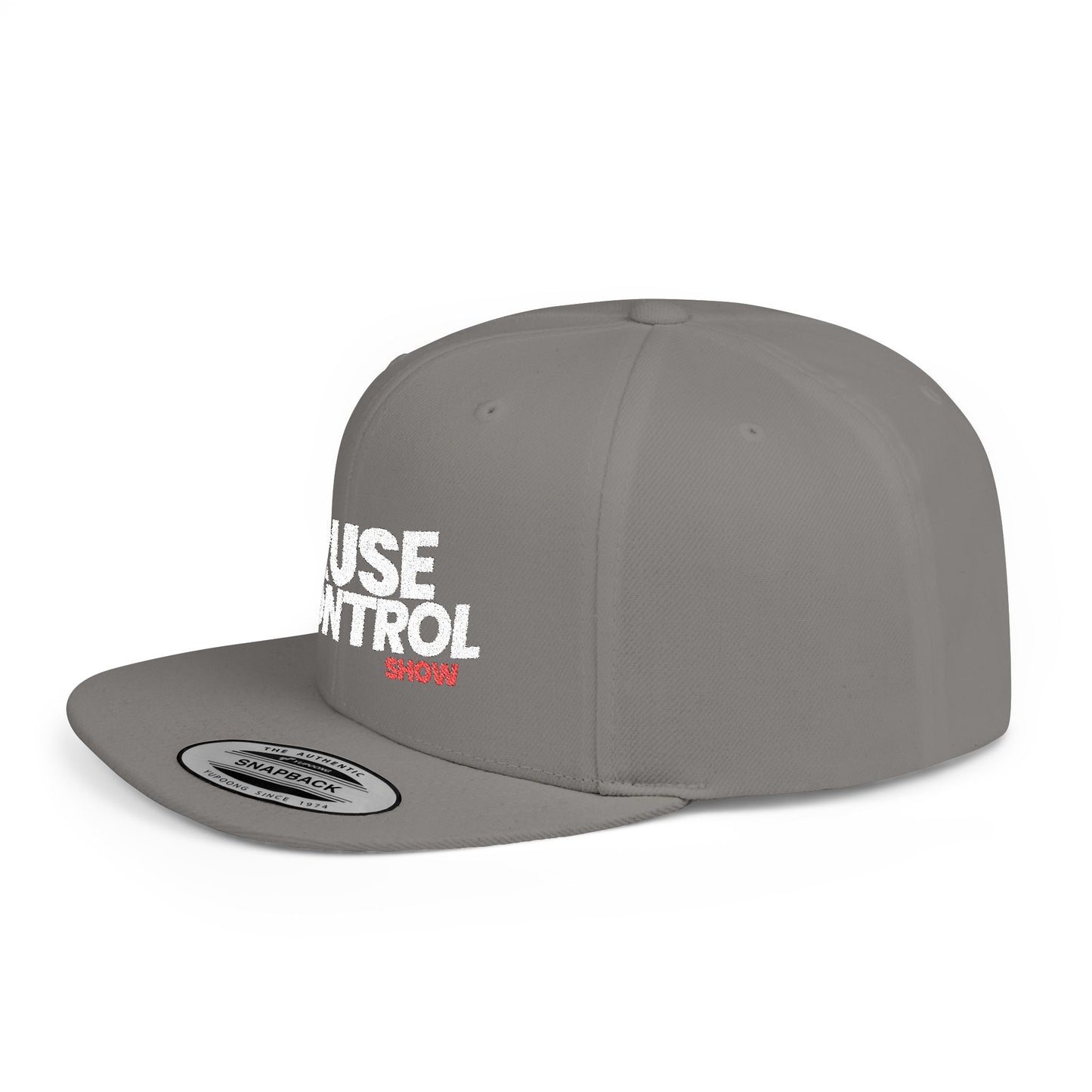 Snapback Hat — Kruse Control Show Logo Flat Bill Cap