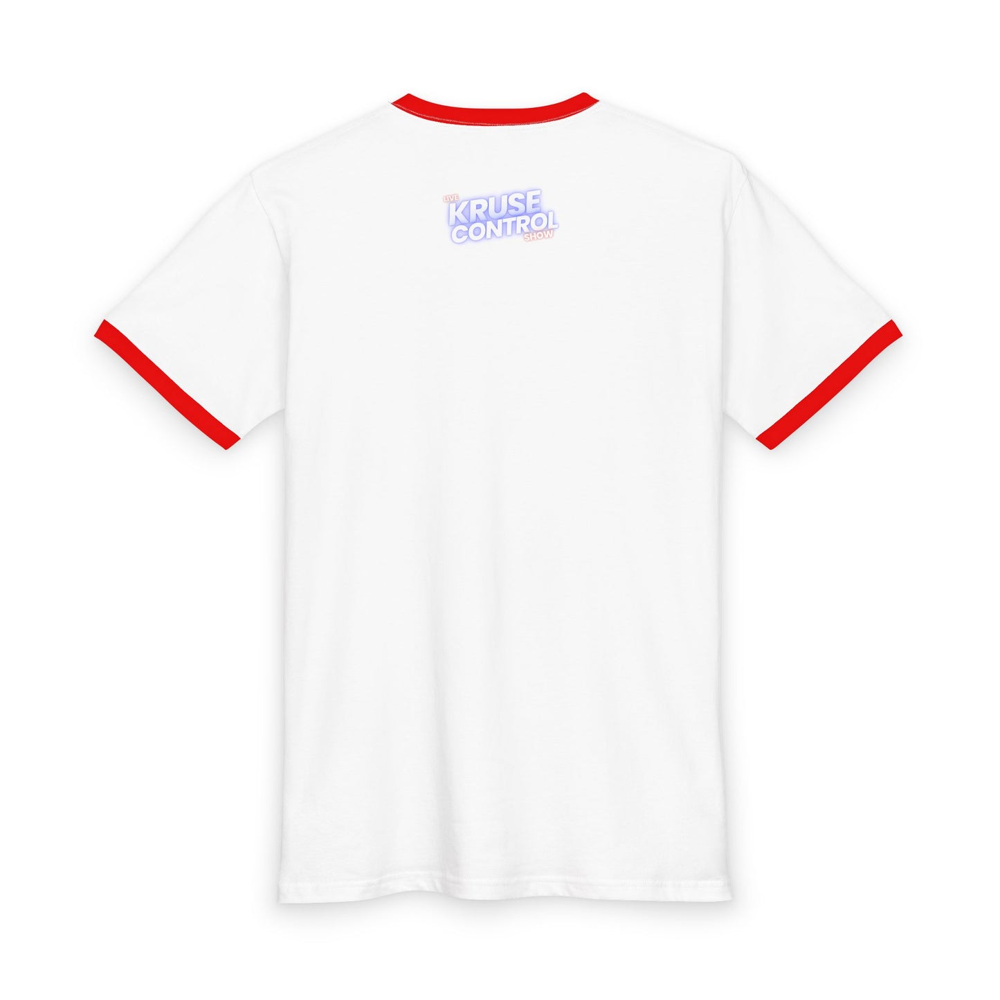 Dog Photo Ringer Tee — "I Need Snacks!" Cute Jack Russell Graphic Shirt