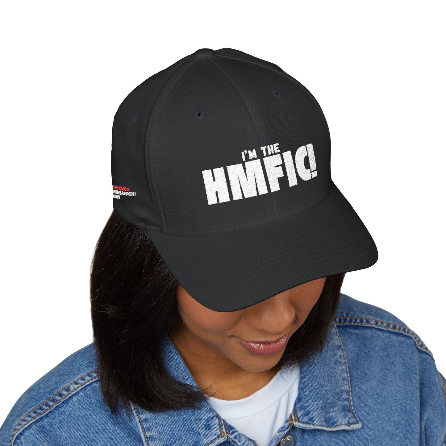 Closed-Back Structured Cap (Embroidery)