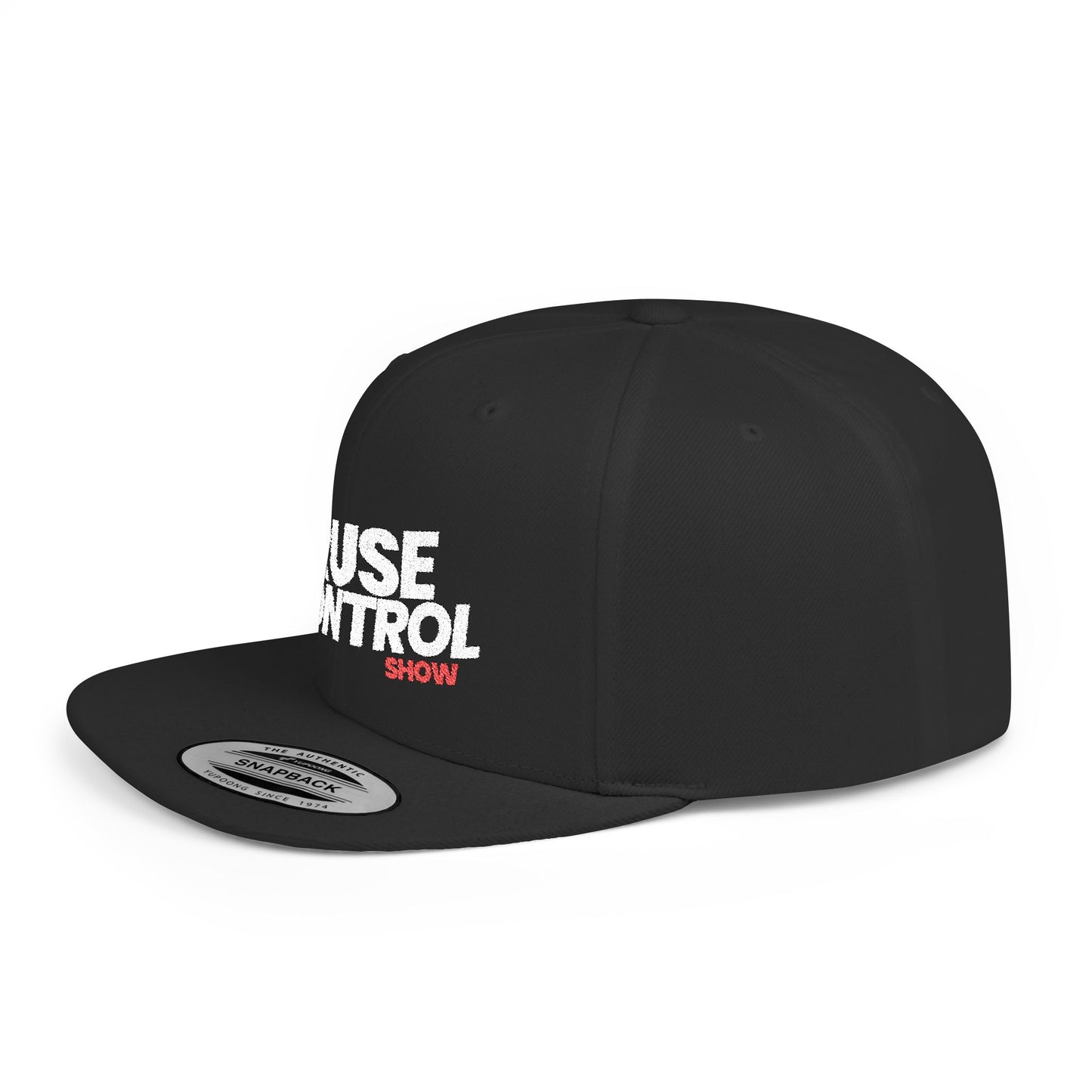 Snapback Hat — Kruse Control Show Logo Flat Bill Cap