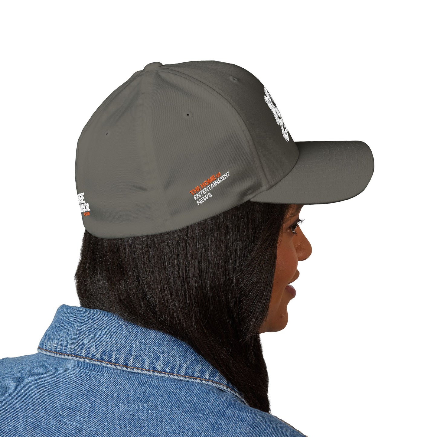 Kruse Control Embroidered Baseball Cap — White Structured Closed-Back