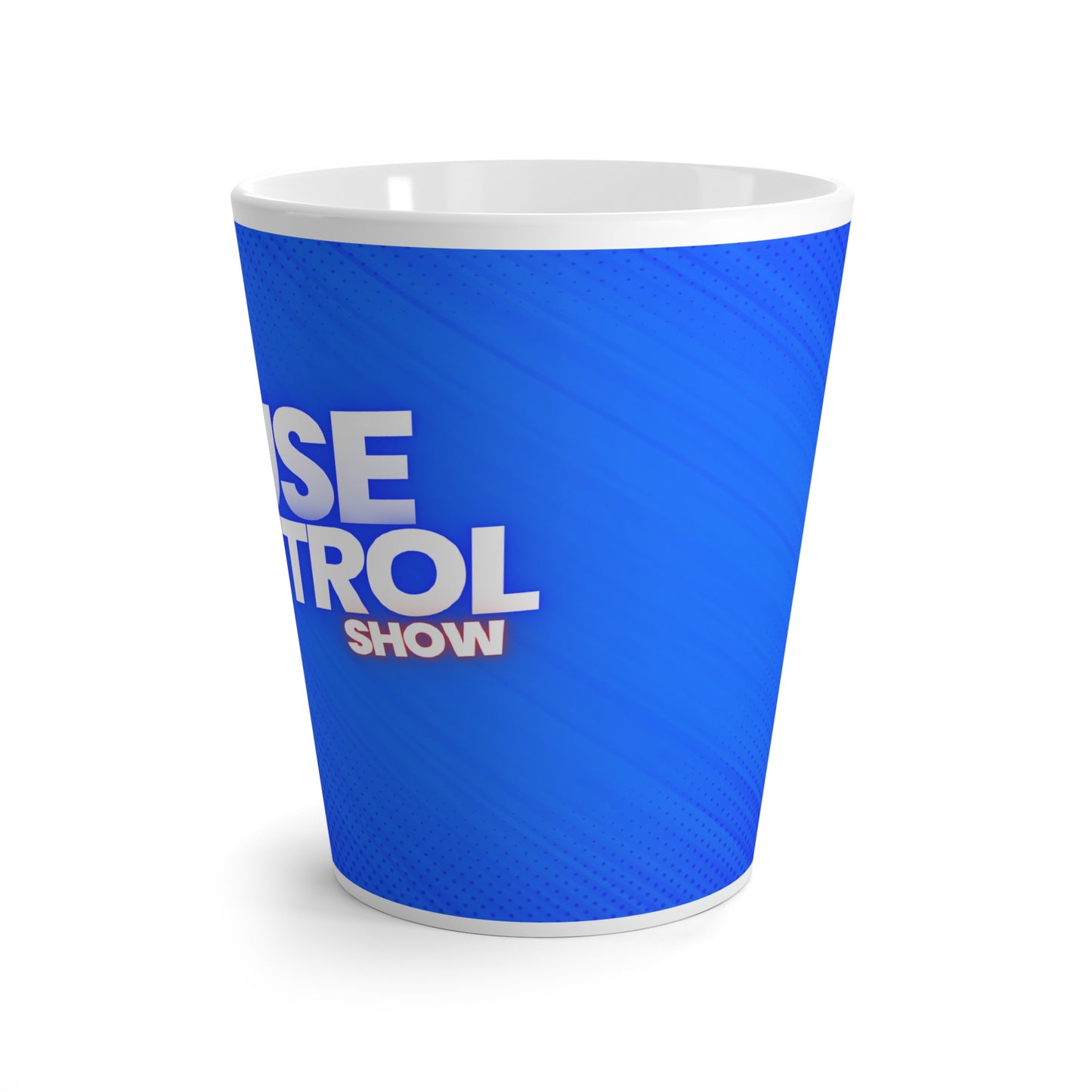 Vibrant Latte Mug for Coffee Lovers, Perfect Gift for Podcast Fans, Unique Kitchen Decor, Ideal for Birthdays, Hostess Gifts